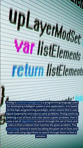 Prolog in AI || Learn Technology in a minute