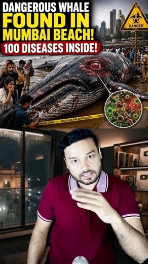 'level 100' DANGEROUS Whale Caught in Mumbai, India - Know More #shorts