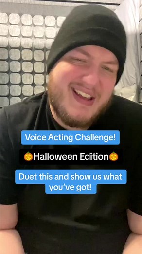 Halloween voice acting challenge! #duet this and show off your creature voices! #voiceover #voiceactor #challenge #acting #va #vo #fyp