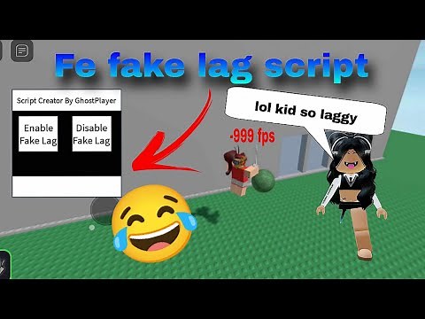 Roblox FE Fake Lag Script | Best Troll Script 😂 | Works in any Games!
