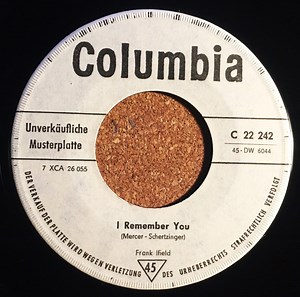 Frank Ifield - I Remember You
