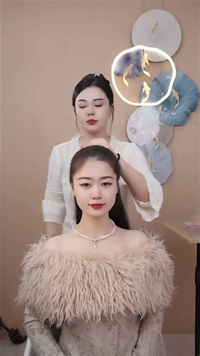 Stylish Hair Look ✨ | Perfect for Parties & Events#hairstyle #stylishhairstyle #partyhairstyle