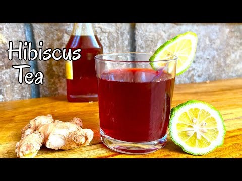 How to make Hibiscus 🌺 tea /Hibiscus tea recipe
