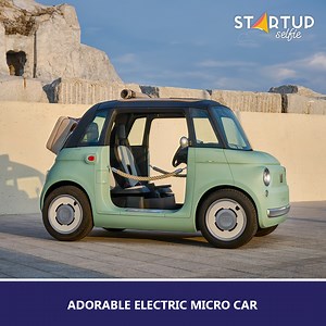 24K views · 594 reactions | This adorable electric micro car brings an Italian flair to urban mobility. | Startup Selfie | Facebook