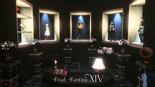 【FF14装修】Fitting丨现代高定服装店丨公寓/部队房间装修