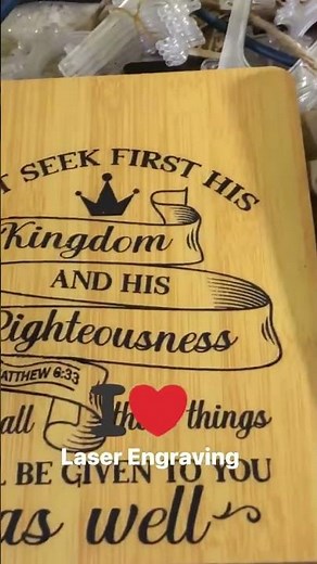 Atomstack a5 pro Laser Engraving bamboo chopping board