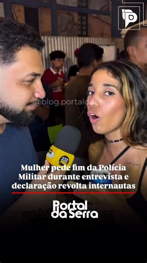 Portal da Serra do Teixeira on Instagram: "“Num corte não, viu?” Ousada ela. Qual sua opinião? Uma declaração feita durante uma entrevista informal e que circula nas redes sociais desde as últimas horas tem causado forte revolta e repercussão negativa. No vídeo, uma mulher defende abertamente o fim da Polícia Militar de Pernambuco, uma fala considerada absurda por grande parte da população e que rapidamente gerou indignação. A entrevista foi registrada em meio a um evento e ganhou ampla divulgaç