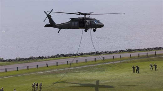 Led by the legendary 101st Airborne Division (Air Assault), cadets at Air Assault School are earning their wings one rappel at a time. 💪🏻🪽 #AirAssault #CST2025 | West Point - The U.S. Military Academy