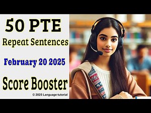 PTE Repeat Sentences Practice | 50 Essential Sentences for High Score