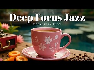 Wednesday Cozy Cafe Jazz ☕ Morning Calm & Warm Melodies