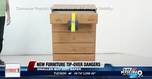 Consumer Reports: New furniture tip-over dangers
