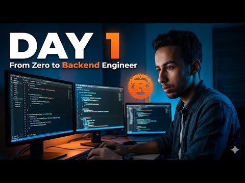 Rust From Zero to Hero | Building TCP server from scratch |Day 1