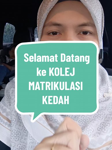 Selamat Datang ke Kolej Matrikulasi Kedah