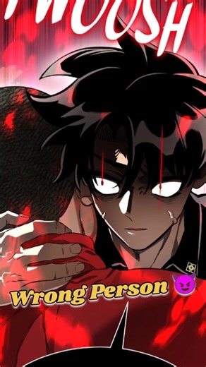 He Threatened the King of Hell 😂… #shorts #trending #manhwa #anime #manga