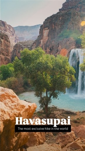 The Most Exclusive Hike in America? 🧡 | Havasupai Falls
