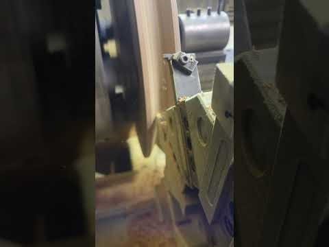 Phenolic pulley machining #machining #automation #cnc #manufacturing #behindthescenes #how #why