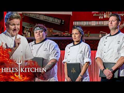The Final 3 Create Their Last Challenge Menus Before Taking a Sound Bath | Hell's Kitchen