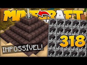 FARM DE NETHERITE e BEACON em 10 MINUTOS! // Meu Mundo #318 // Minecraft