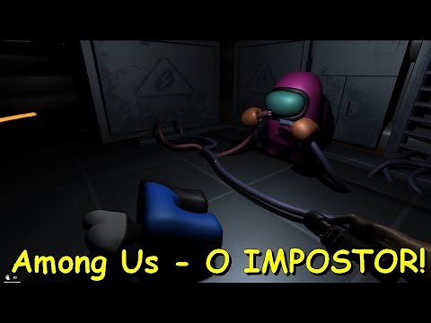 THIS IS SO SCARY!!! | Among Us 3D / First person - O IMPOSTOR! Gameplay (Among Us Fun Game)