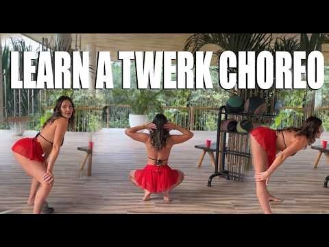 Tutorial - Beginner Twerk choreo to smash the dance floor