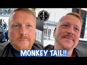 Monkey tail! - How to do a monkey tail beard trim