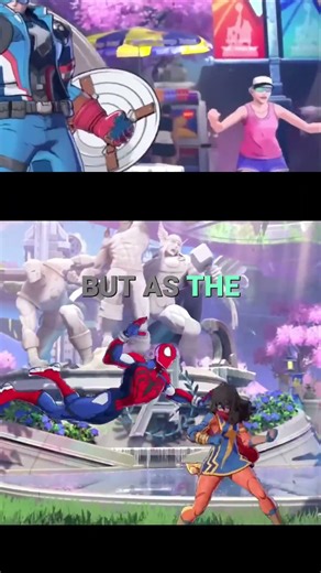 Marvel Tokkan Fighting Souls: Epic 4v4 Tag Team Anime Fighter! #shorts