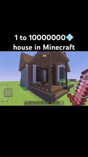 1 to 100000000💠 House In Minecraft || #minecraft #minecraftgameplay #technogamer #100daysminecraft
