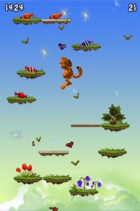 Garfield bounces onto iPhone in Pooky Quest