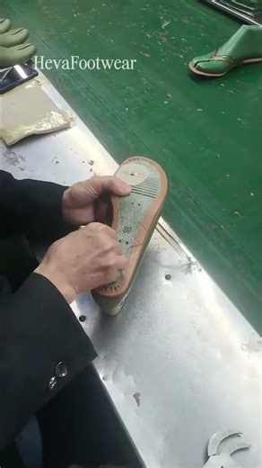 Check out how we assemble the straps on flip flops