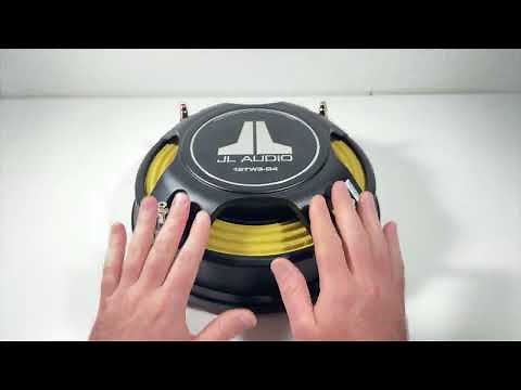 JL Audio TW3 Series 12 Inch Shallow Sub Unbox & Feature Overview