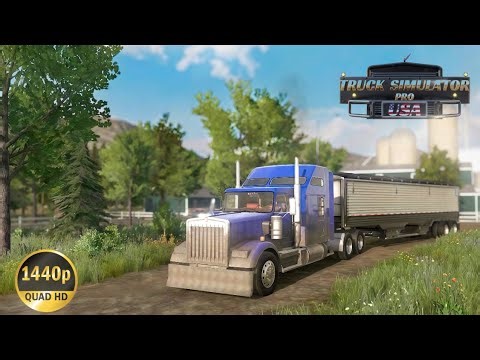 TRUCK SIMULATOR PRO US - Ruta De Kennewick A Yakima | Kenworth W900 | Full Gameplay HD