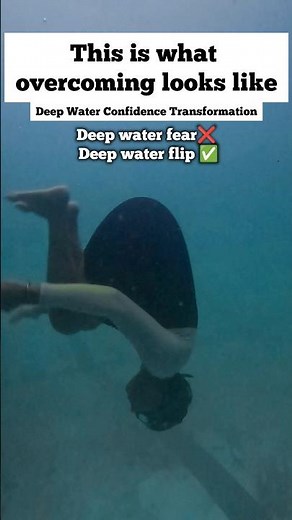 Deep Water Swimming Journey 🏊🏼 #swimming #swimmingtips #learnswimming #deepwater