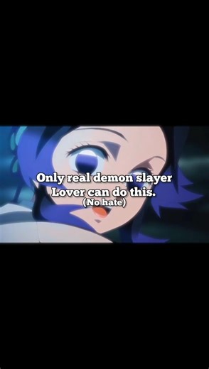 Only real demon slayer Lover can do this 🎀✨