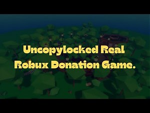New Uncopylocked Donation game | Real Donation!!