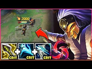 FULL CRIT SHACO IS THE TRUE ONE SHOT BUILD! | Pink Ward Shaco