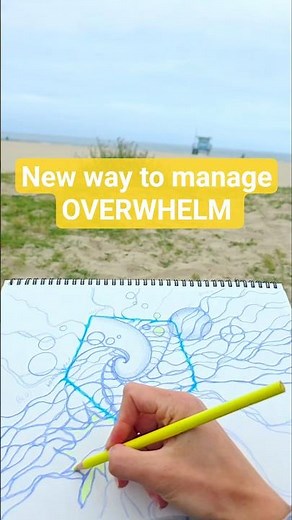 How to manage overwhelm #coloringbookforadults