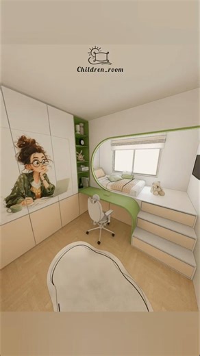 Designing a Dream Girls Room Online 💕✨ #kidsinterior #kidsroom