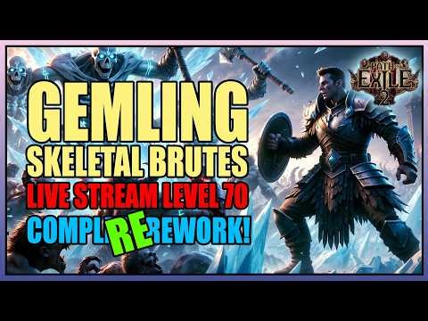 Path Of Exile 2 : - MERC - Gemling RE ReWork - FULL MINION BUILD - LIVE STREAM