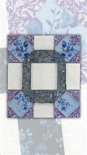 The Broken Wheel Quilt Block: An Easy 12-Inch Classic with a Colorful Twist #quiltblock #patchwork