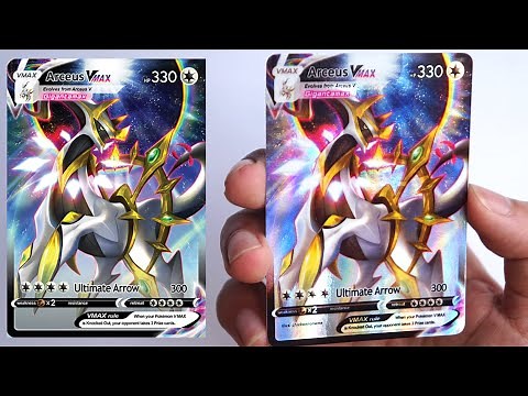 Gigantamax Arceus - Making New Pokémon TCG Fanmade Card