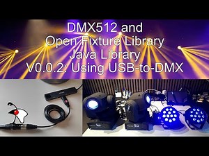 DMX512 with Java: Use an USB-to-DMX controller