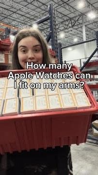 How Many Apple Watches Can I Fit on My Arms???