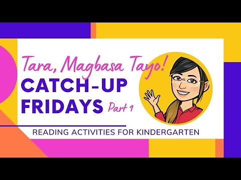 CATCH UP FRIDAYS for Kindergarten.