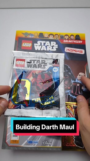 Building Darth Maul LEGO STAR WARS Minifigure - Step-by-Step Guide