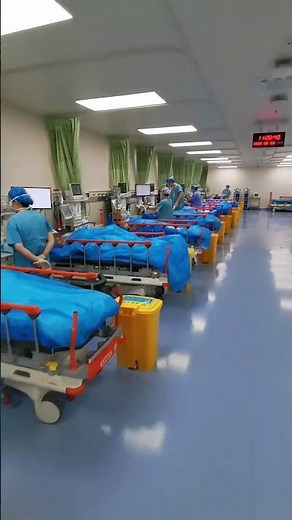 Look at the PACU in the operating room area