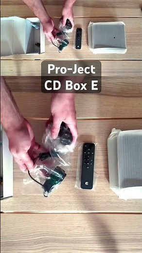 Unboxing Pro-Ject CD Box E