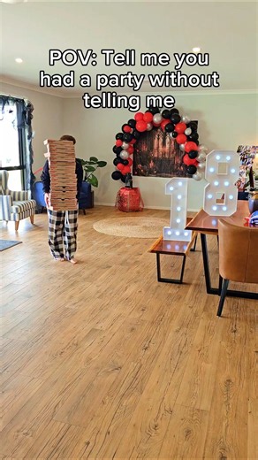 POV: Tell me you had a party without telling me #funny