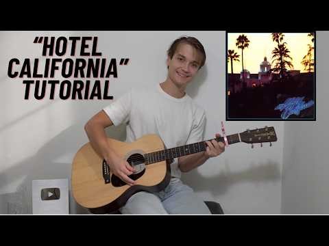 Hotel California Guitar Tutorial (EASY)