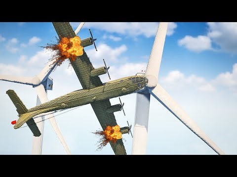 Planes against a Wind Turbine | Teardown Physics