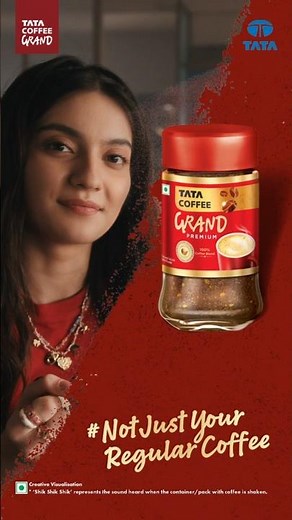 Tata Coffee Grand Premium | Pratibha Ranta | #NotJustYourRegularCoffee | 45 Sec